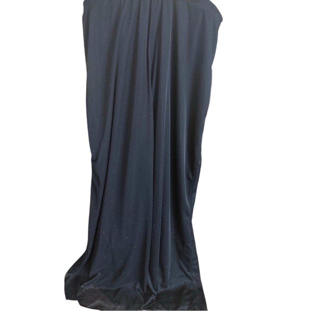 Black Sparkle Wide Leg Pants